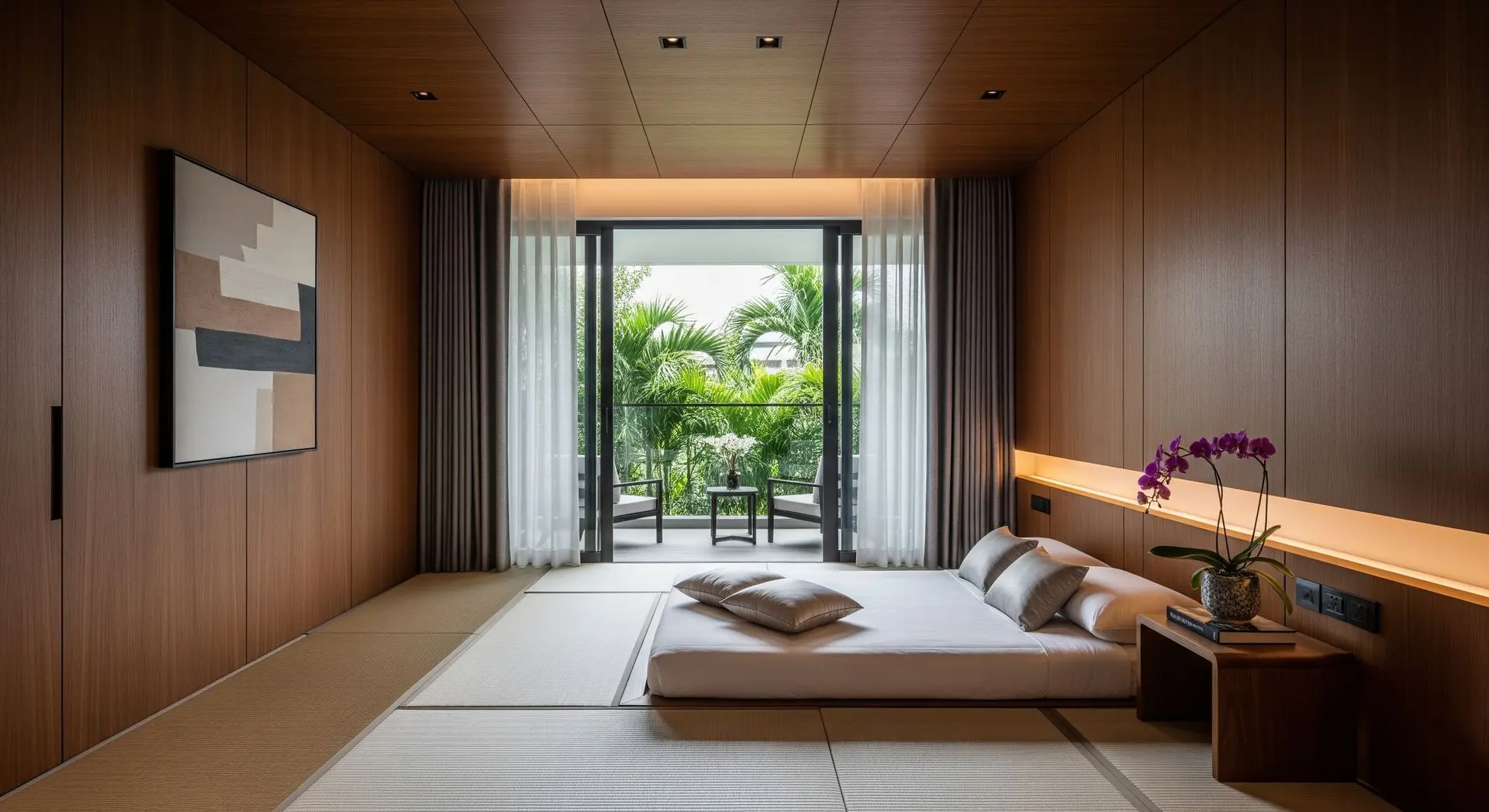 Curated visual reference: Visual Reference: Tropical Minimalism Crafting Luxury Rest Spaces In Singapore