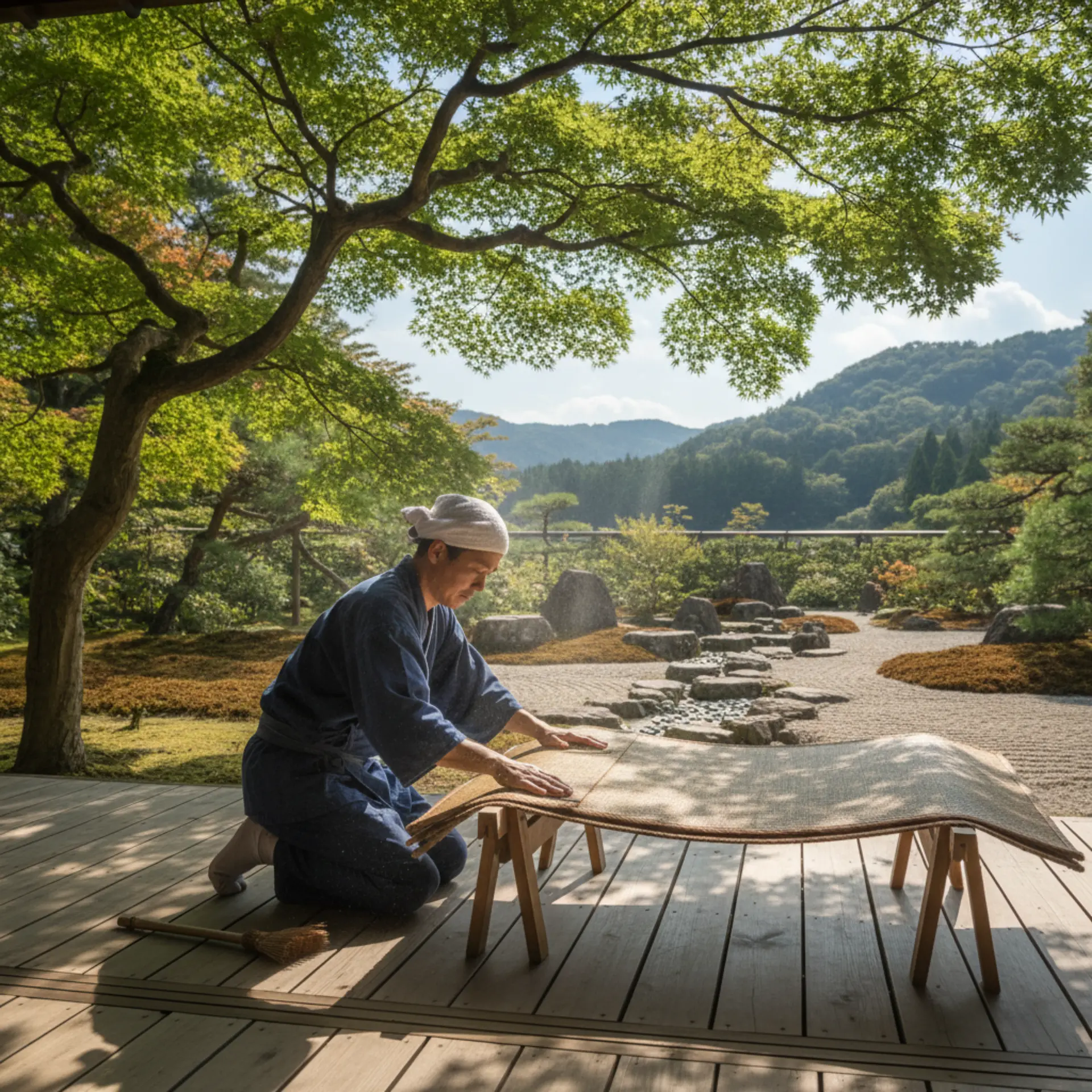 Taking care of a tatami mattress