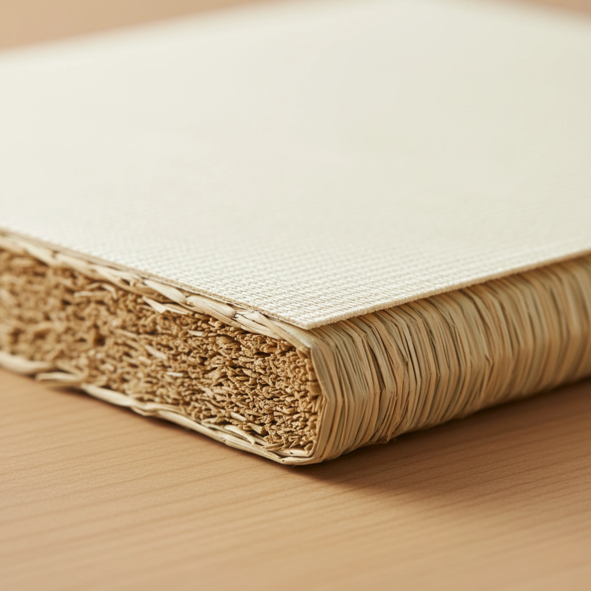 A tatami cross section