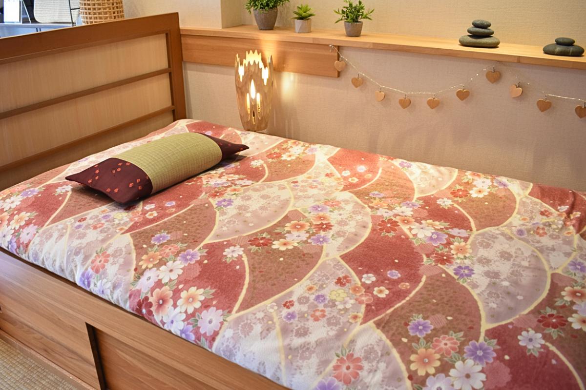 Shikibuton sleep setup