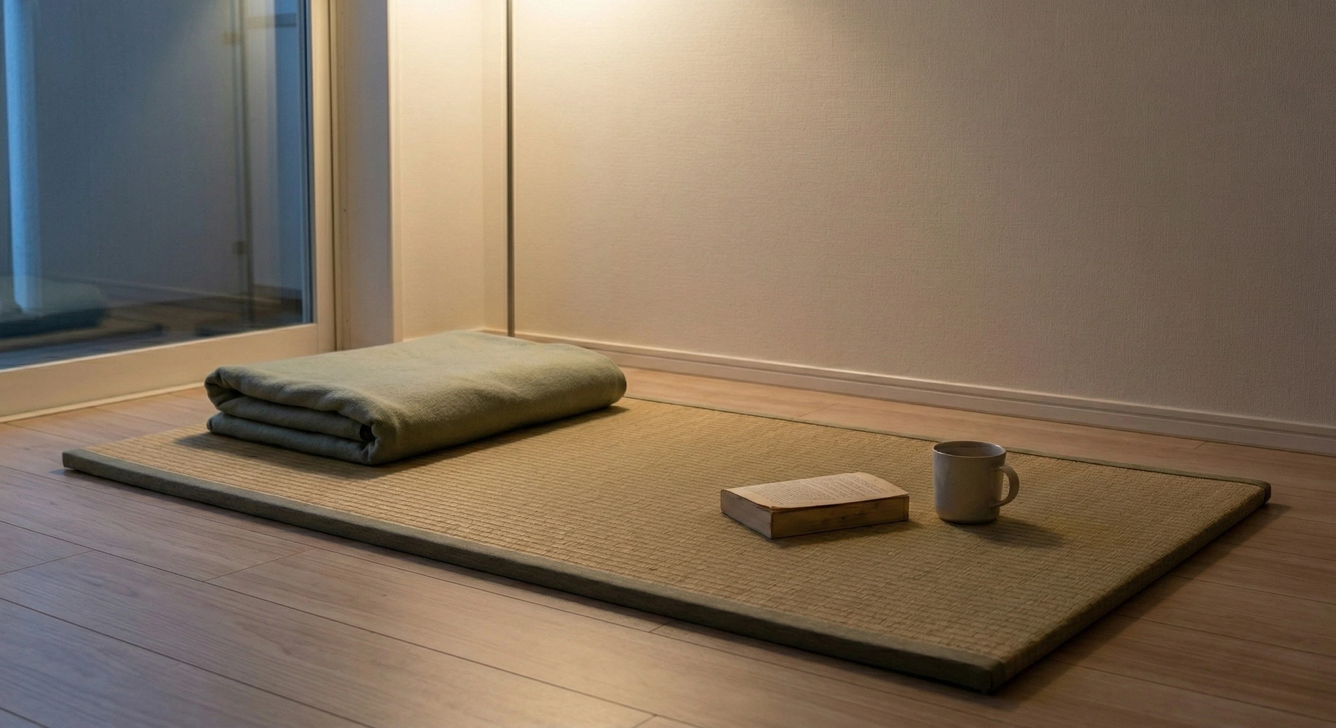 Tatami room setup