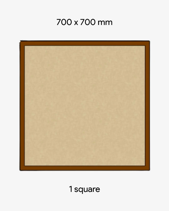Square tatami Mat