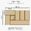 7 Full & 1 Half_Brown_Tatami Formation w Dimensions.webp