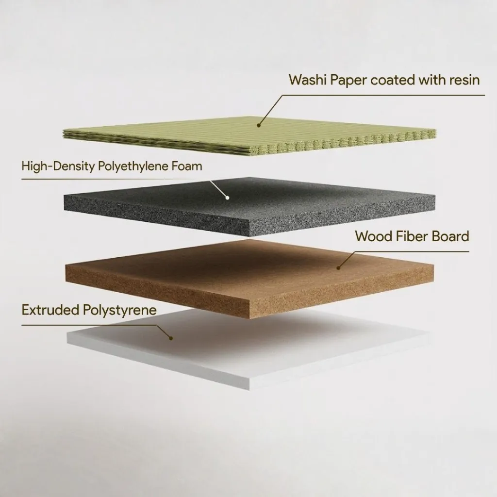 Synthetic Washi Tatami Cross section.webp