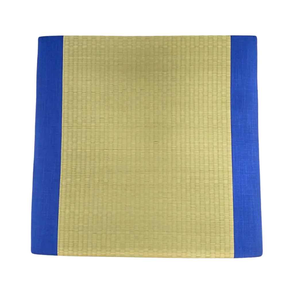 [CUS-MCLRG-F101-30M] Meditation Cushion Large 30mm (Aoi Blue)