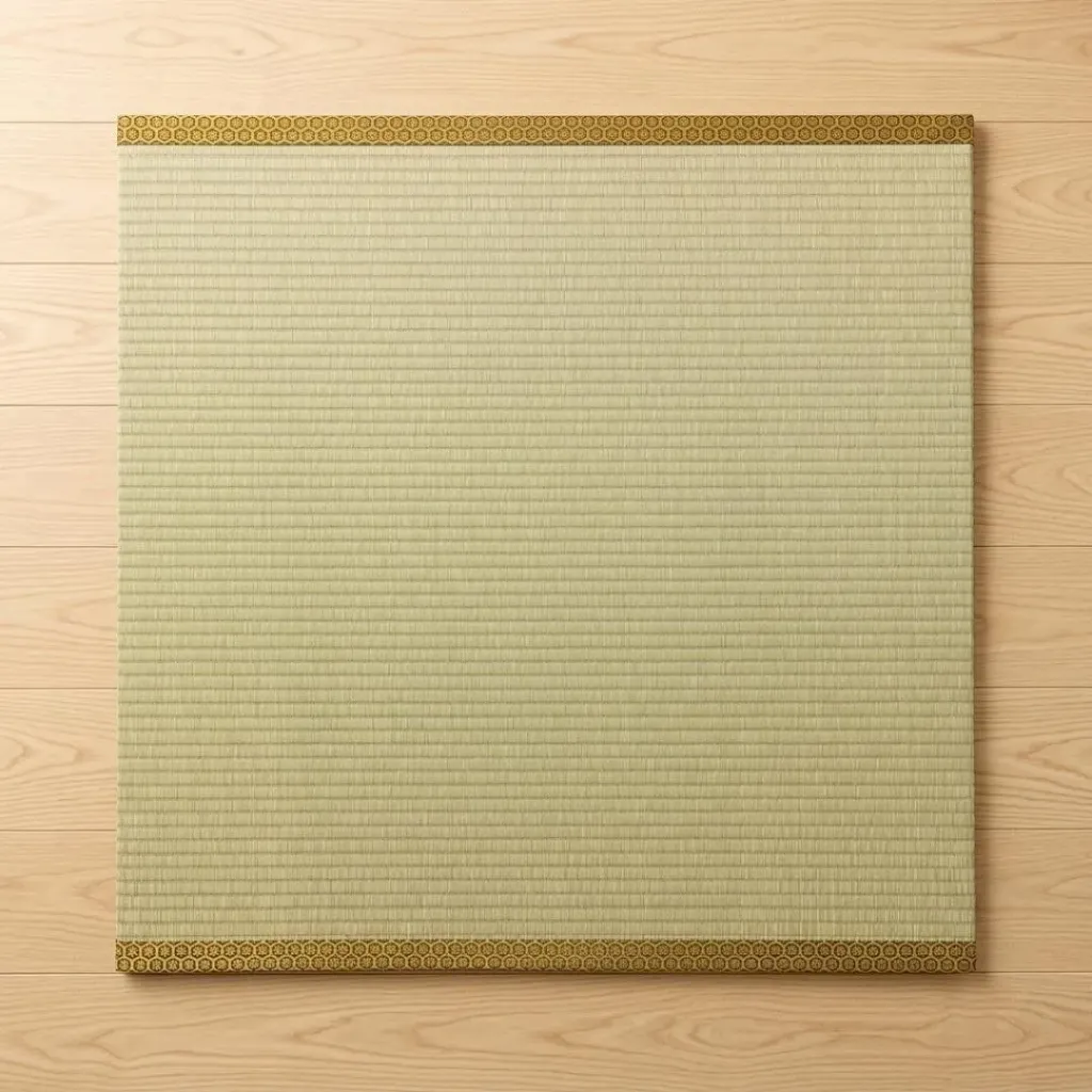 Tatami Mats - Honeycomb Shippo Flowers (Synthetic) - 900x900x30mm