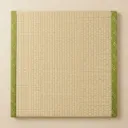 Tatami Mats (Natural) - Green Medallion - 700x700x25mm