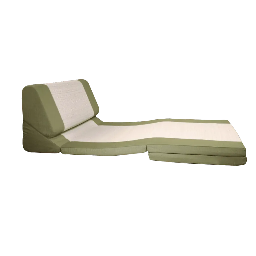 [DEF-NSBMG001] (Defective) - Tatami 9-in-1 Sofa Bed - Matcha Green - Aging Mark, Tatami Crack, Weaving Gaps