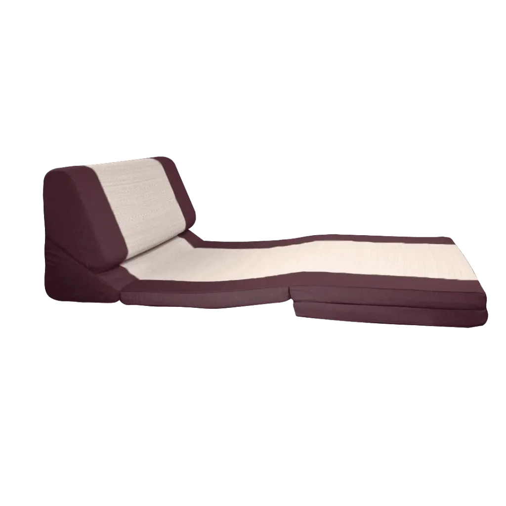 [DEF-NSBKB002] (Defective) - Tatami 9-in-1 Sofa Bed - Kurumi Brown - Minor Stain Marks & Weaving Gap