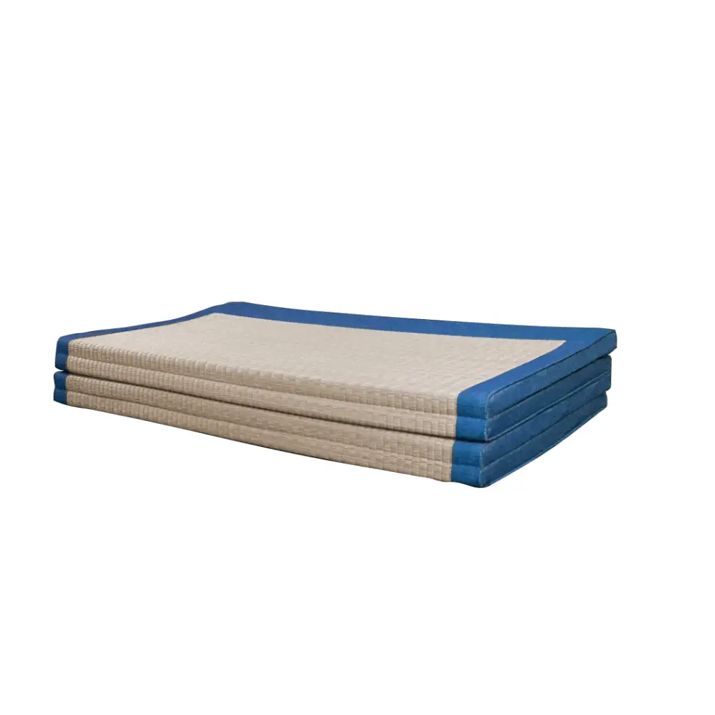 [MTR-C4FLD-F101-STD] Classic 4-Fold Mattress 3 cm (Aoi Blue)