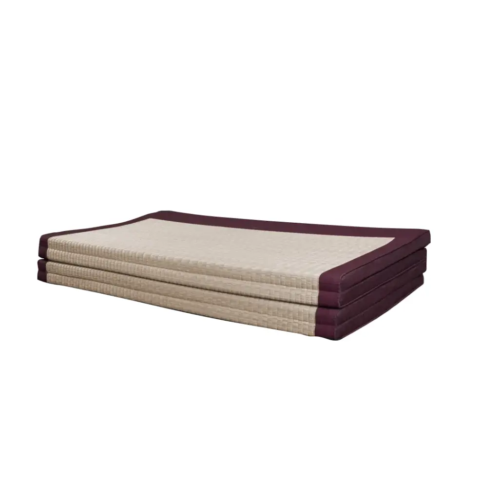 [SL-BED-MTR-C4FLD-F105-STD] Classic 4-Fold Mattress 3 cm (Kurumi Brown)